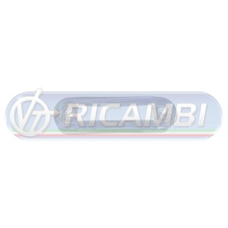 1 - SUPPORTO TRASPARENTE PER FANALINO INGOMBRO 2 LED X TUBO DIAM. 60