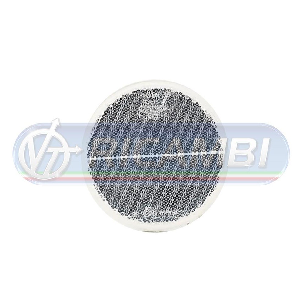 1 - CATADIOTTRO DIAM.78 C/VITE M5 BIANCO