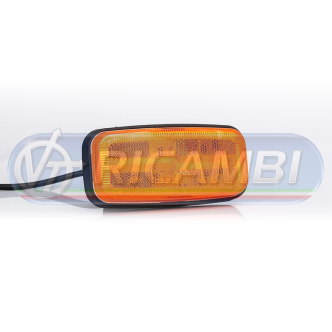 1 - FANALINO INGOMBRO ARANCIO + FRECCIA A LED