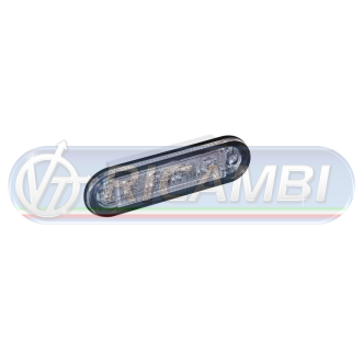 1 - LAMPADA LED A STRICIA DA 4 LED BIANCA 24V