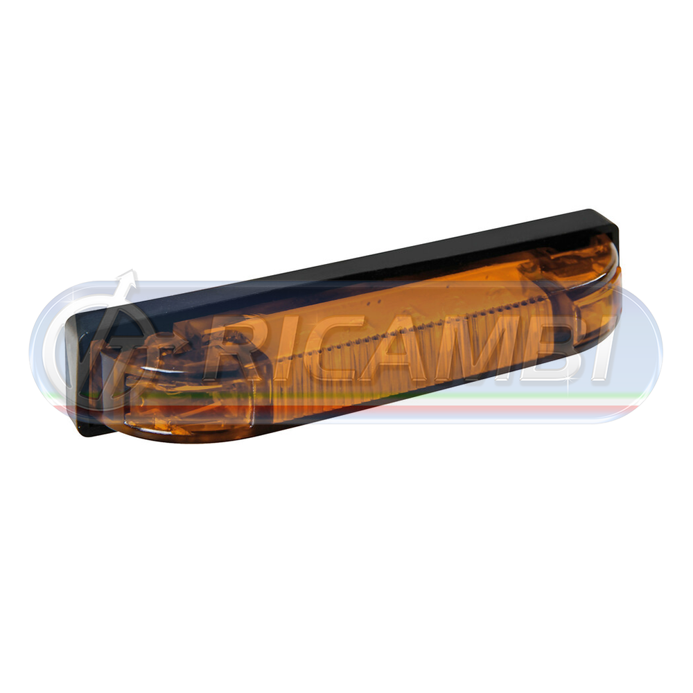 1 - LAMPADA LED A STRICIA DA 6 LED ARANCIONE 24V