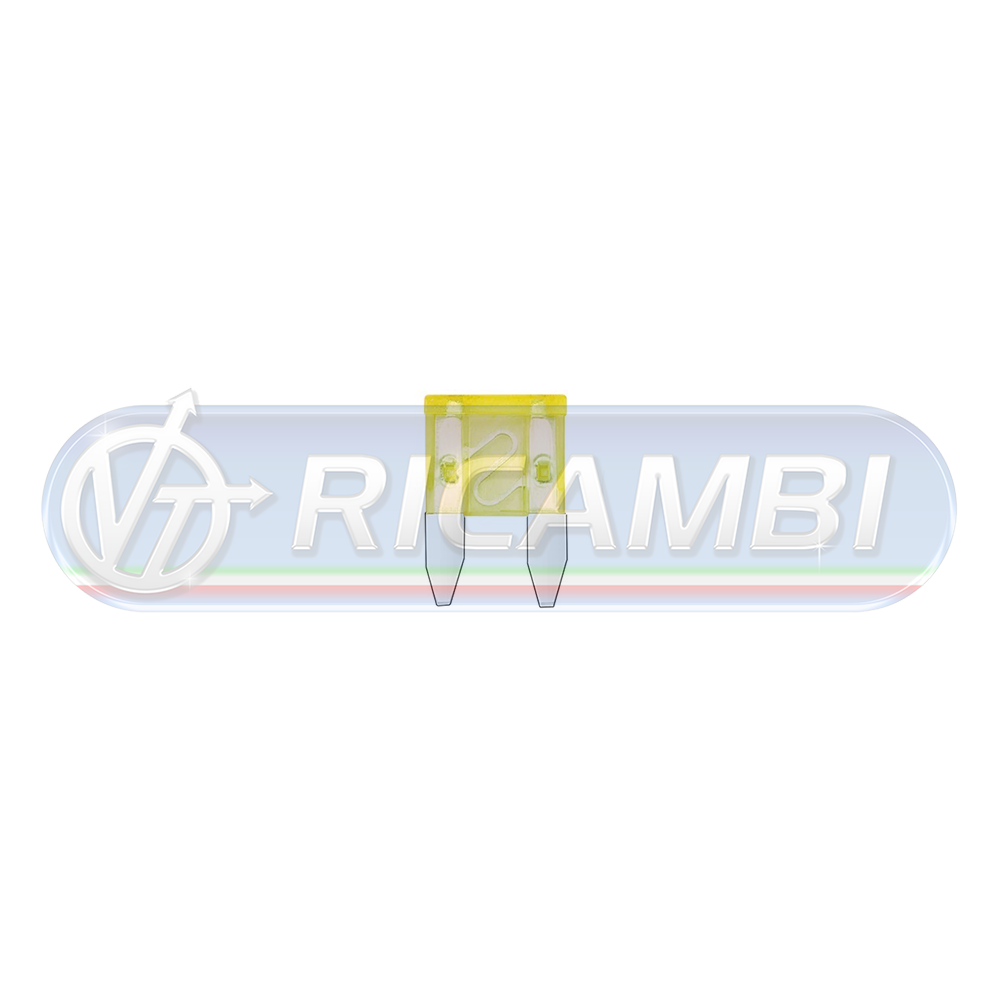 1 - FUSIBILE MINI GIALLO 20A