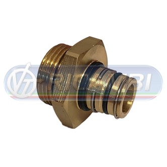 1 - RACCORDO TIPO RAUFOSS M10x1