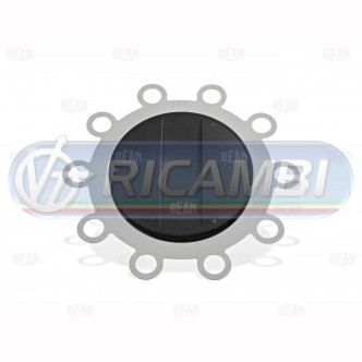 1 - COPRIMOZZO INOX ANT. 10 FORI VENTILATA SX