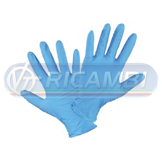 1 - GUANTI NITRILE MONOUSO TG M 100 PZ