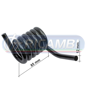 1 - MOLLA TORSIONE SPONDA DHOLLANDIA DX DIAM. 12X85
