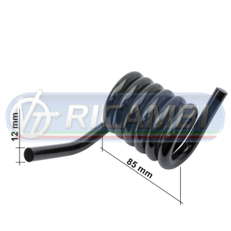 1 - MOLLA TORSIONE SPONDA DHOLLANDIA SX DIAM. 12X85