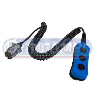 1 - COMANDO A MANO 3 PULSANTI CABLATO ZEPRO