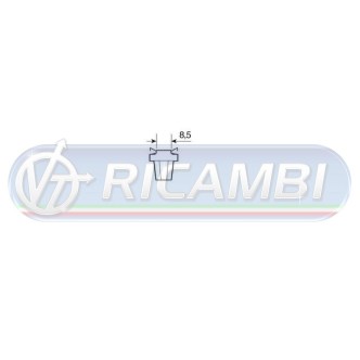 1 - LAMPADINA QUADRO B8,5D 24V MARRON OSRAM