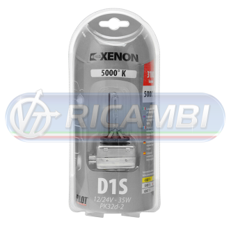 1 - LAMPADA XENON D1S 5000K 35W