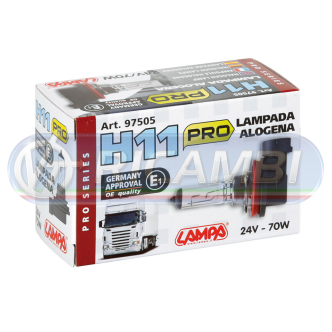 1 - LAMPADINA H11 24V 70W