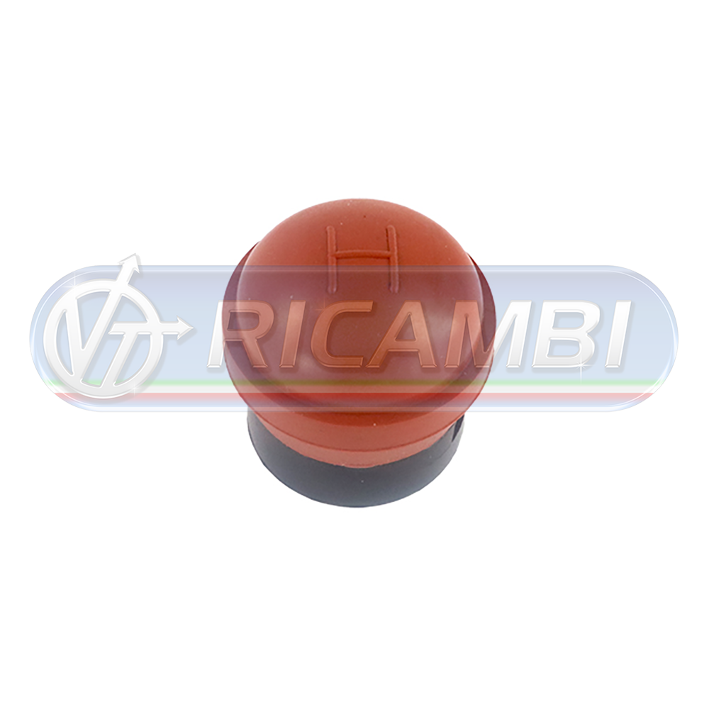 1 - GOMMA COMANDO A PIEDE SPONDA MBB "H" ROSSO