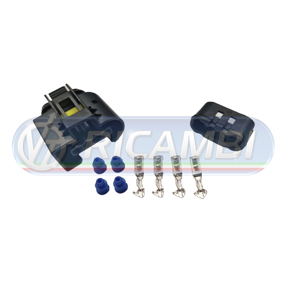 1 - CONNETTORE RESISTENZA VENTOLE CLIMA
