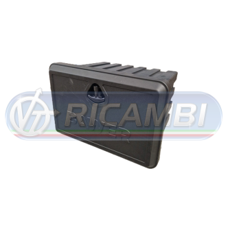 1 - CASSETTA PLASTICA 1 MANIGLIA 600X425X460 INNESTI RAPIDI