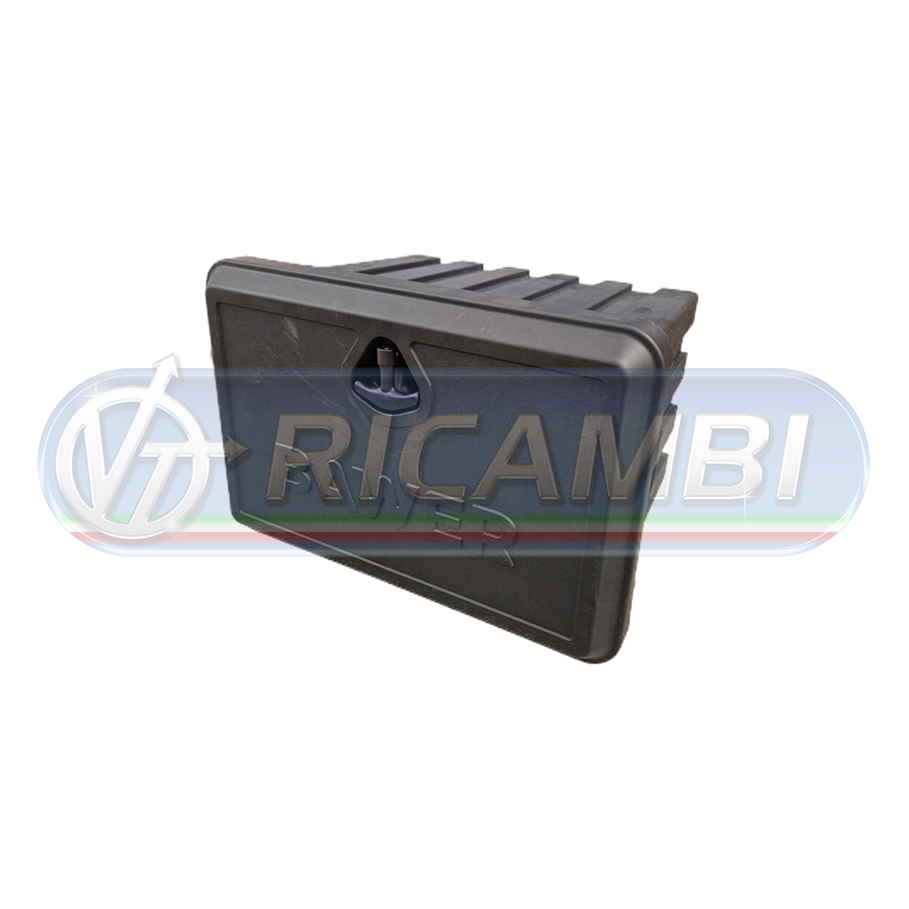 1 - CASSETTA PLASTICA 1 MANIGLIA 600X425X460 INNESTI RAPIDI
