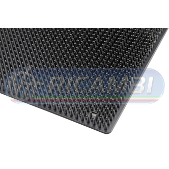 1 - PARASPRUZZI 40X75 CM NERO COPPIA