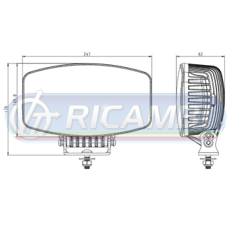 1 - FARETTO LED 10000 LUMEN