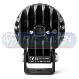 1 - FARETTO LED TONDO 3800 LUMEN