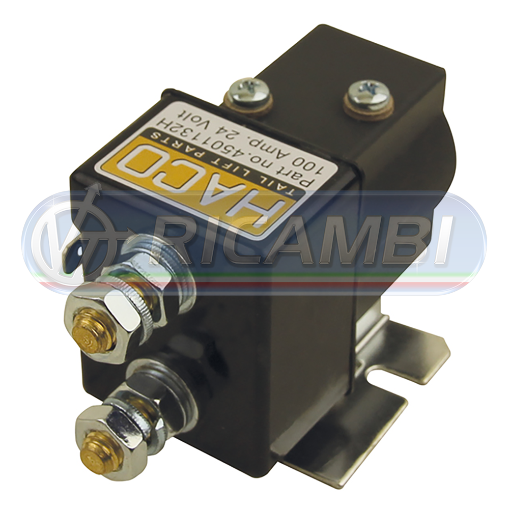 1 - RELAIS MOTORE SPONDA 24V 100A SW80-PL