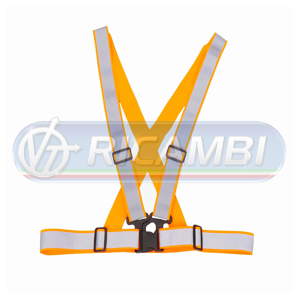 1 - BRETELLE RIFLETTENTI ARANCIO TG UNIVERSALE