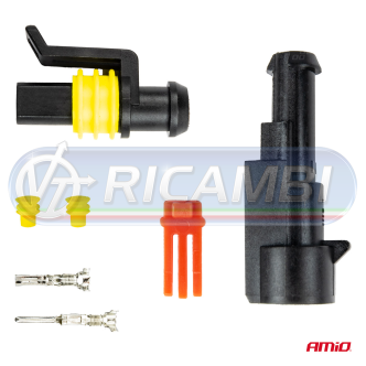 1 - CONNETTORE ELETTRICO 1 PIN M+F