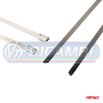 1 - FASCETTA ACCIAIO 100 PZI 4,6 X 250 MM