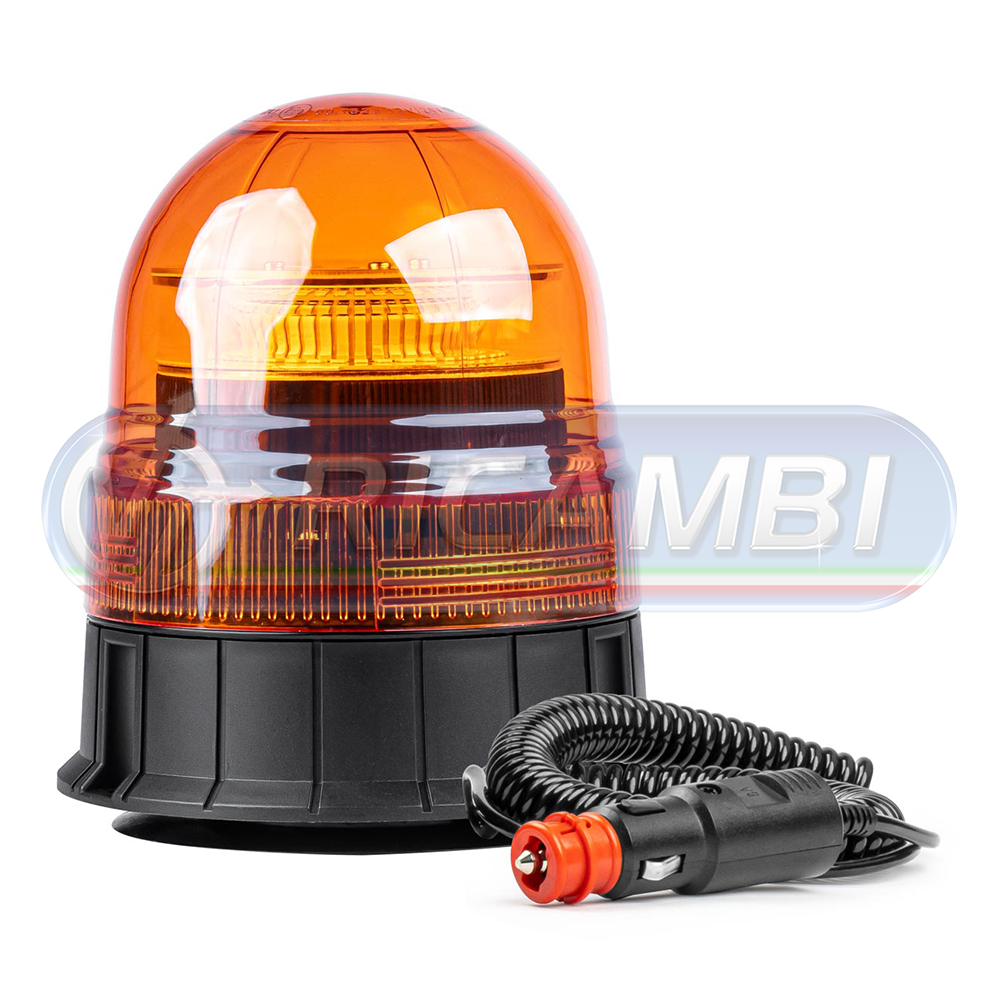1 - LAMPADA ROTANTE LED MAGNETICA