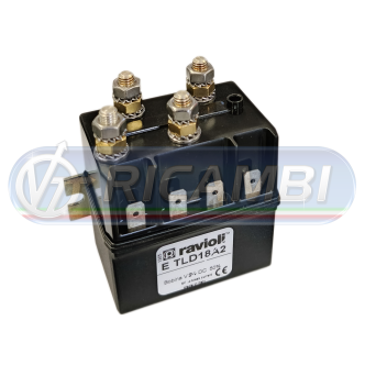 1 - RELAIS INVERTITORE CRAMARO 24V 4 POLI