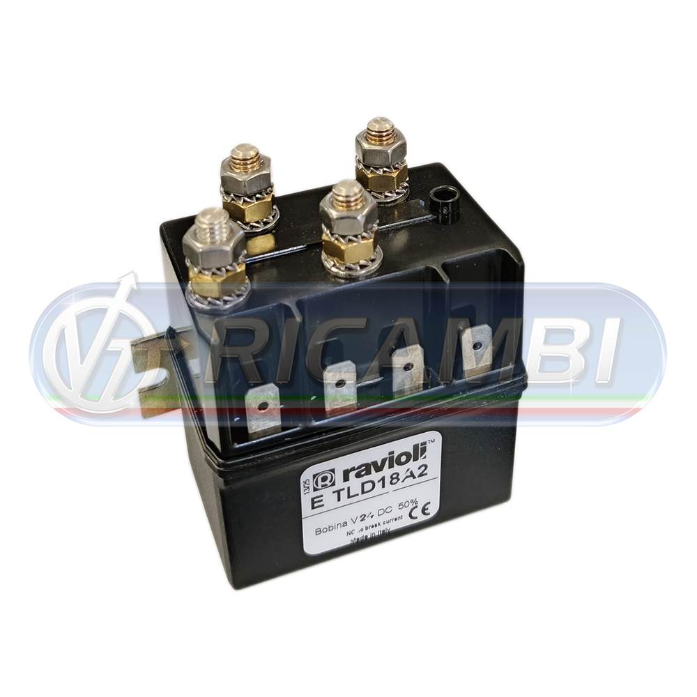 1 - RELAIS INVERTITORE CRAMARO 24V 4 POLI