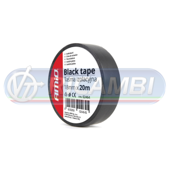 1 - NASTRO ISOLANTE NERO 20MT LARGHEZZA 18 mm