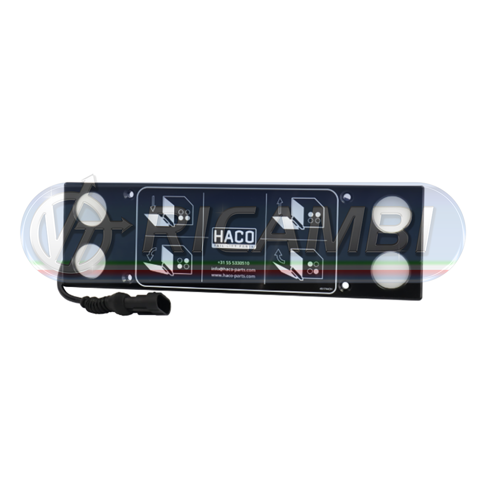 1 - QUADRO COMANDI 4 PULSANTI 3 PIN SPONDA SORENSEN
