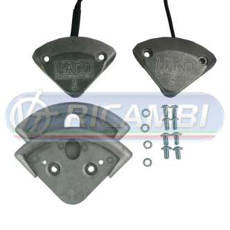 1 - LAMPEGGIANTE SPONDA CP 12/24V LED DHOLLANDIA/UNIVERSALE MAXI C/PROTEZIONI