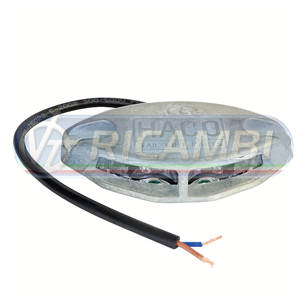 1 - LAMPEGGIANTE SPONDA SINGOLO 12/24V LED UNIVERSALE