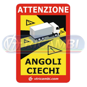 1 - ADESIVO ANGOLI CIECHI TRUCK ITALIANO