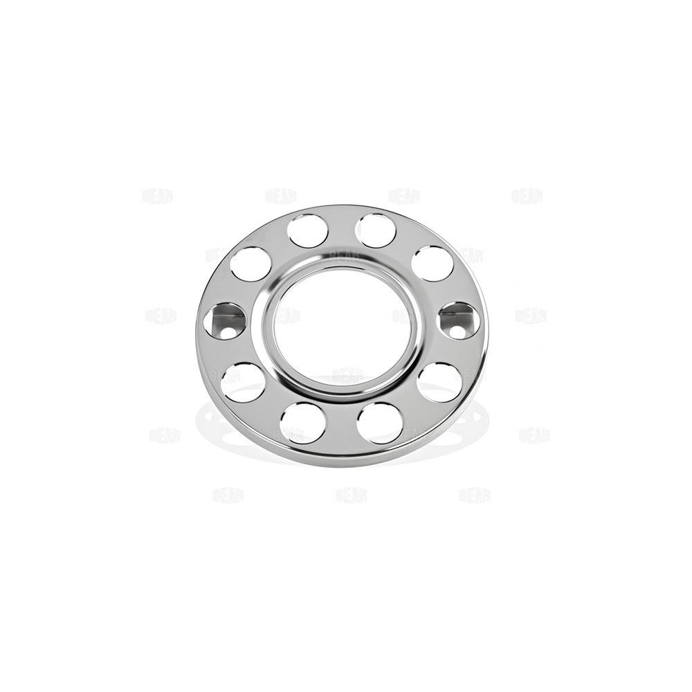 1 - ANELLO PARADADI 10 FORI ACCIAIO INOX FORO 33 MM PER CERCHI IN LEGA