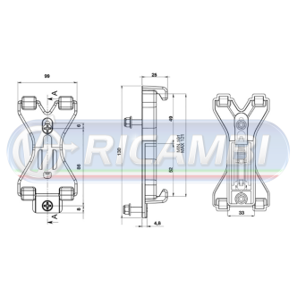 2 - PORTATARGA RIPETITRICE A CLIPS