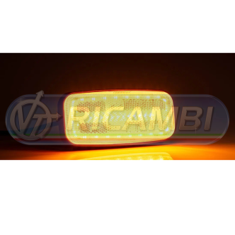 2 - FANALINO INGOMBRO ARANCIO + FRECCIA A LED