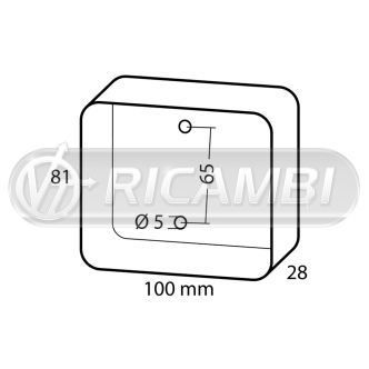1 - FANALE RETRONEBBIA A LED 12/24V OMOLOGATO
