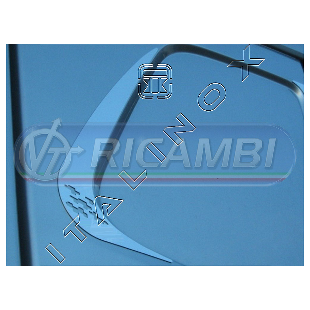 1 - PLACCHETTA INOX LATO CABINA FH 4