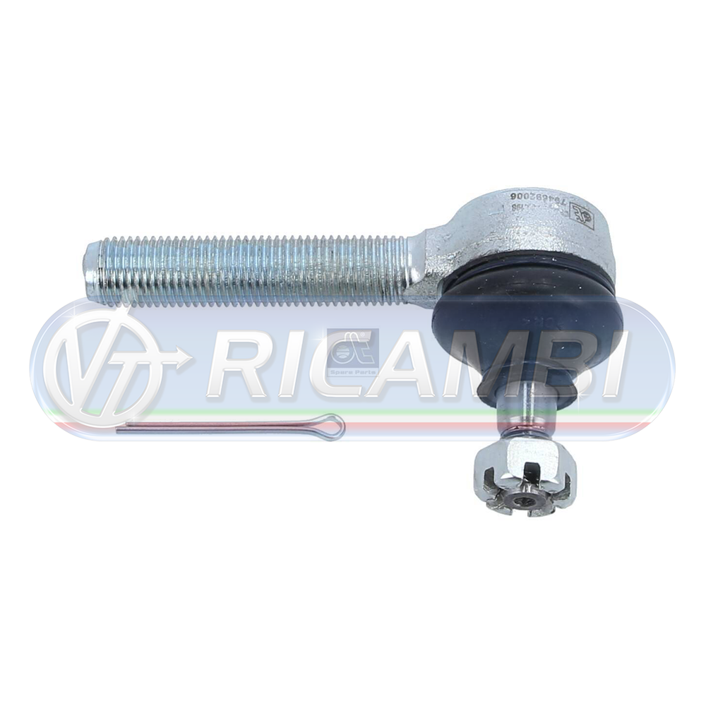 1 - TESTINA CAMBIO LEVA CENTRALE M14x1,5 FH 1 FM 1