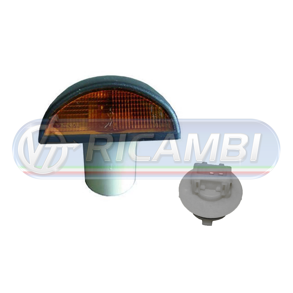 1 - FANALINO FRECCIA LATERALE DX SX FE MIDLUM PREMIUM COPERCHIO NERO