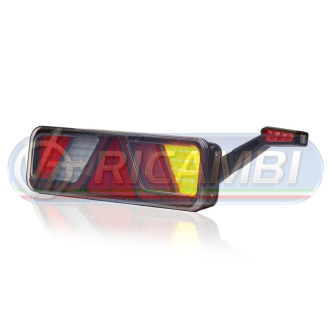 2 - FANALE POST. CANBUS FULL LED 6 FUNZIONI 24V C/CORNETTO DX