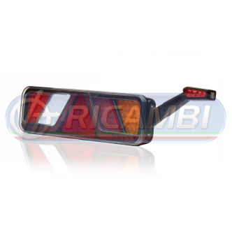 2 - FANALE POST. CANBUS FULL LED 6 FUNZIONI 24V C/CORNETTO DX