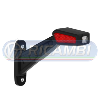 1 - FANALINO INGOMBRO POST. 20 LED 12/36V LUNGO 60° DX