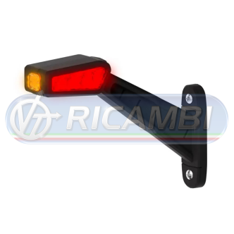 1 - FANALINO INGOMBRO POST. 20 LED 12/36V LUNGO 60° SX