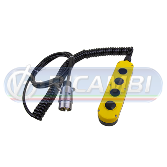 1 - COMANDO A MANO 4 PULSANTI CABLATO BAR CARGOLIFT