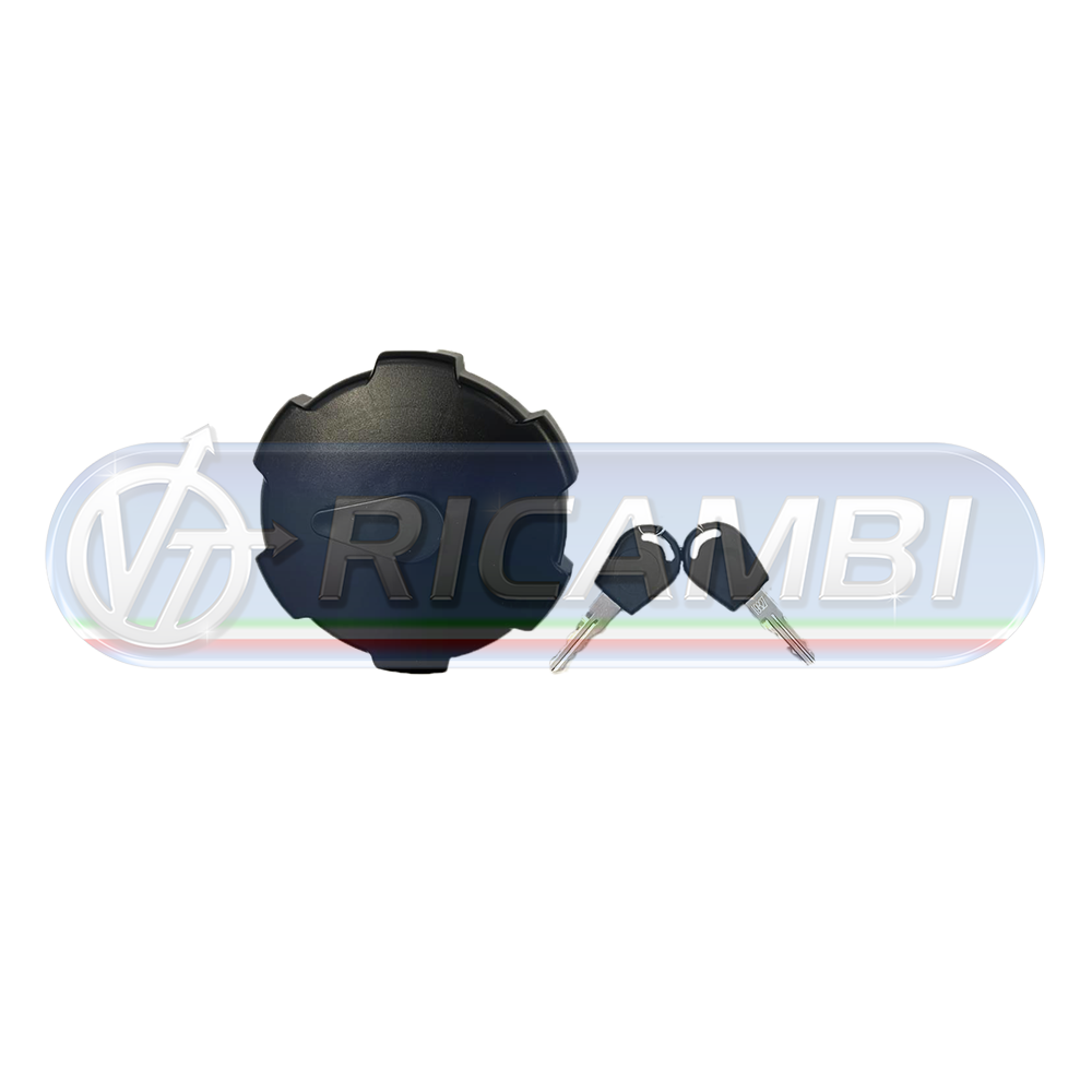 1 - TAPPO SERBATOIO GASOLIO C/CHIAVE 80MM A VITE ESTERNO