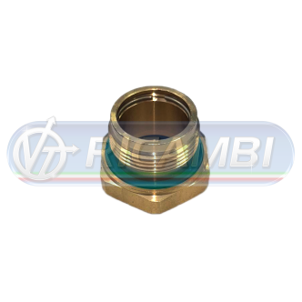 2 - RACCORDO GIREVOLE PER POMPA IDROGUIDA VOLVO 444