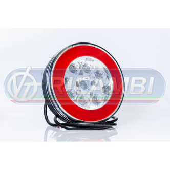 1 - FANALE POST. FULL LED 2 FUNZIONI 12-36V DX/SX TONDO