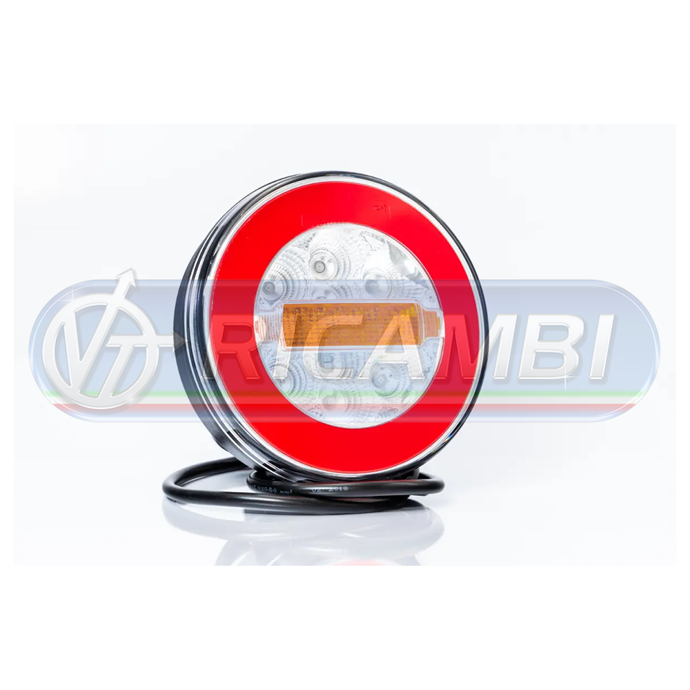 1 - FANALE POST. FULL LED 3 FUNZIONI 12-36V DX/SX TONDO